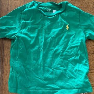 Ralph Lauren Kids Teal Short Sleeve Tee
